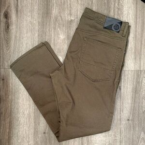 Arche Tan Slim Stretch Pants
